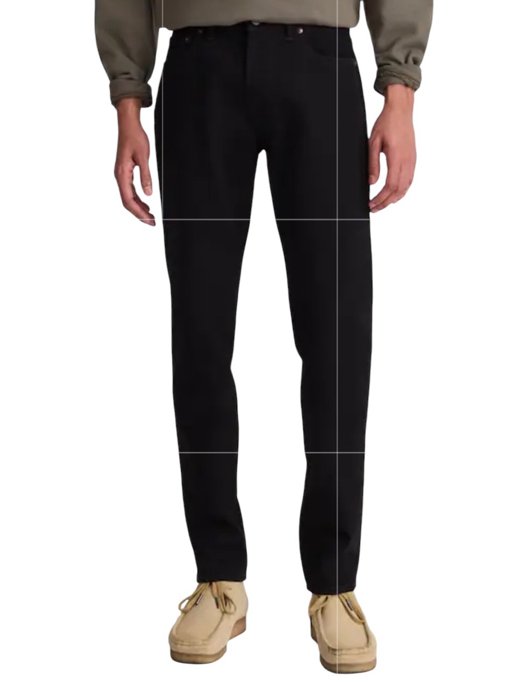 NEW MADEWELL Athletic Slim Jeans Comfort Stretch Radclife Wash‎ Black Size 31x30